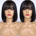 Short Bob Straight Human Hair Wig