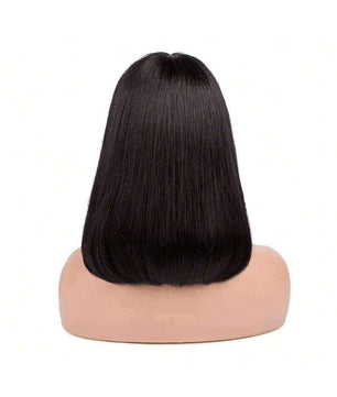 Short Bob Straight Human Hair Wig